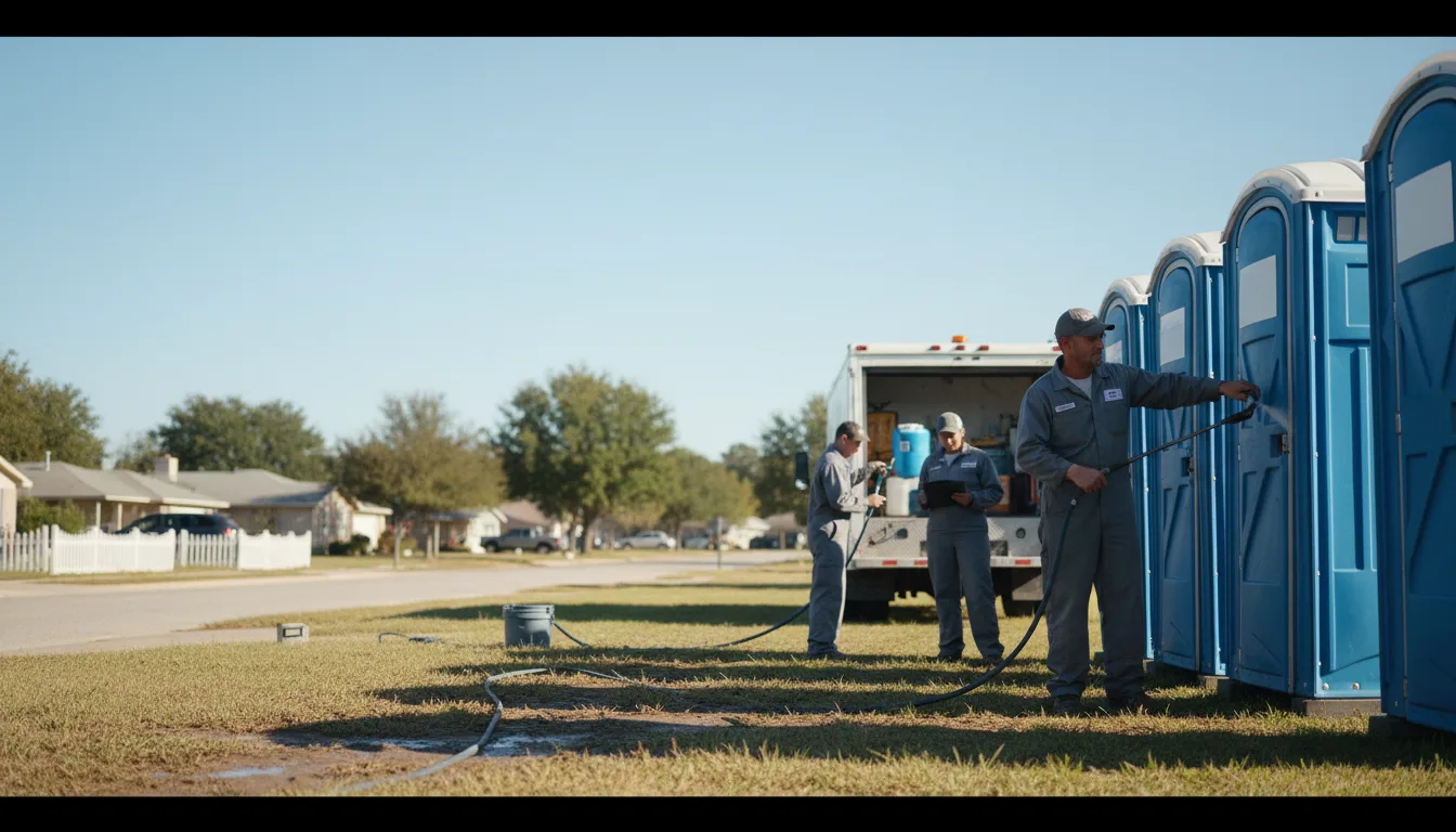 Long-Term Portable Toilet Rental in Kinsey, MT near me